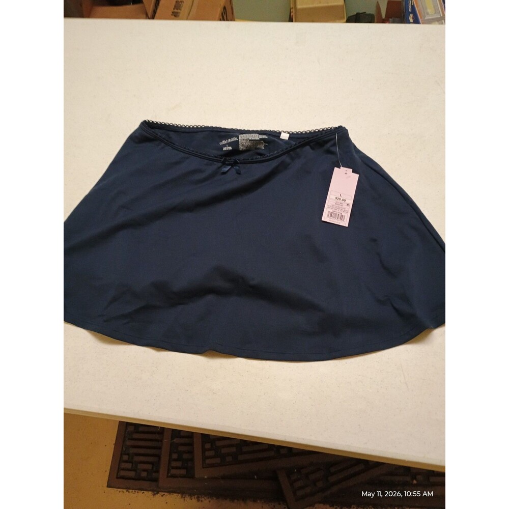 Women's Seamless Mini Skort Navy Blue - Wild Fable L